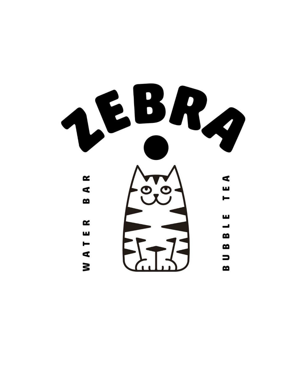 thai-milk-tea-zebra-cat